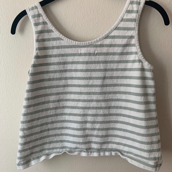 Madewell 100% Cotton Stripped Tank - Picture 2 of 4